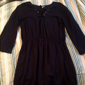 Long sleeve little black dress H&M